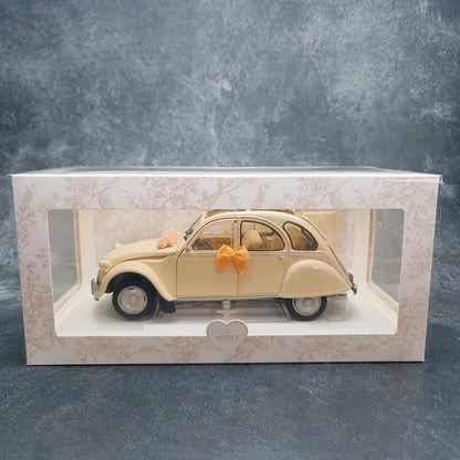 NOREV 1/18 Scale   Citroen 2CV 1986  Static Car Model Diecast Model Ornament Holiday Gift Collection