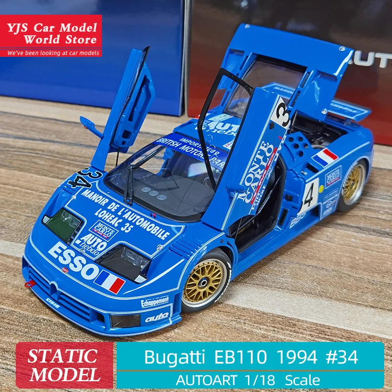 1:18 Bugatti EB110 24HR Le Mans Racing 1994 #34