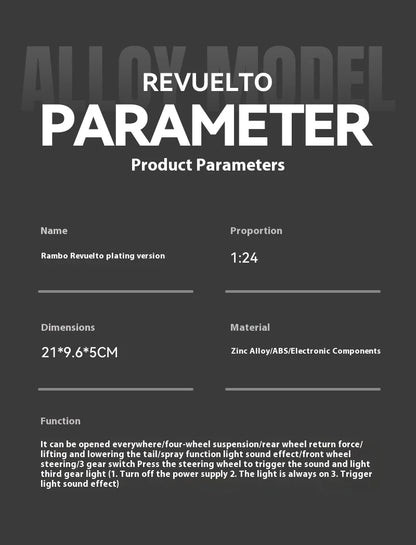 1:24 Lamborghini Revuelto Spray