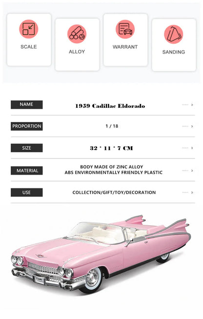 1:18 1959 Cadillac Eldorado Biarritz