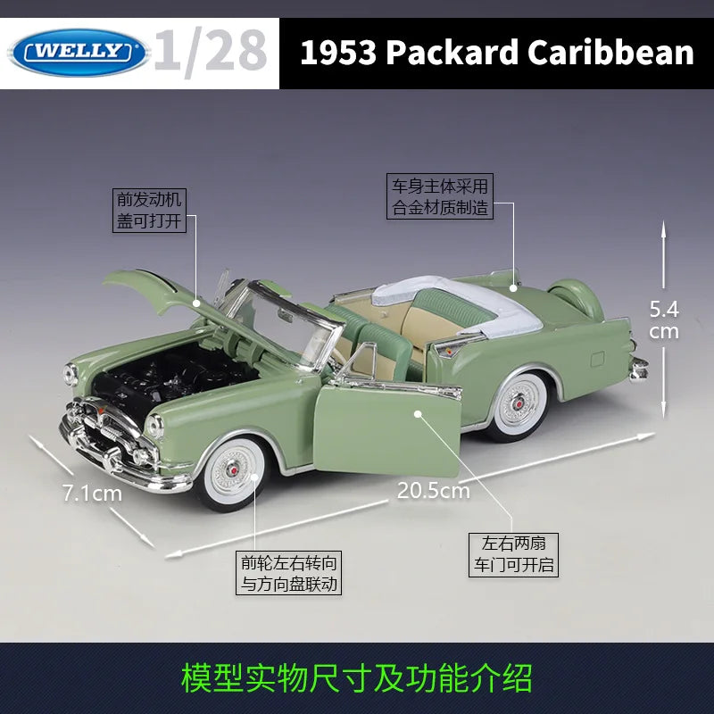 1:28 1953 Packard Caribbean