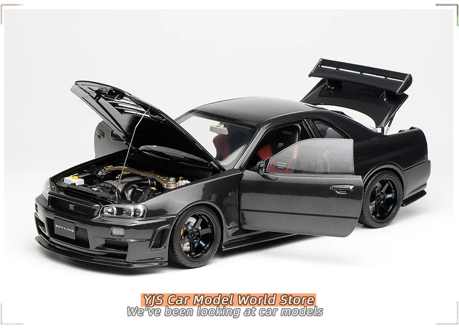 1:18 Nissan Skyline G--T-R R34 CUSTOMIZED VERSION