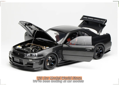 1:18 Nissan Skyline G--T-R R34 CUSTOMIZED VERSION