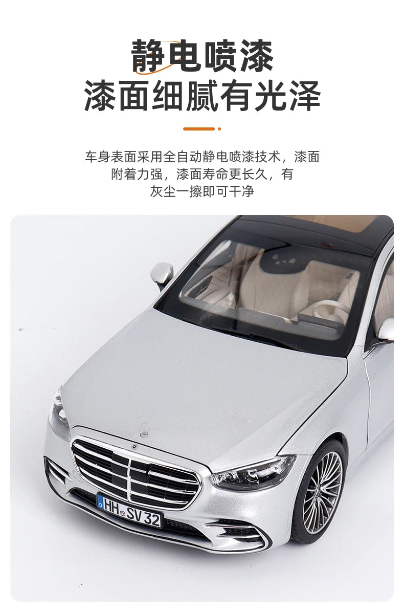 1:18 2021 Mercedes-Benz S600 W223