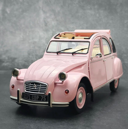 NOREV 1/18 Scale   Citroen 2CV 1986  Static Car Model Diecast Model Ornament Holiday Gift Collection