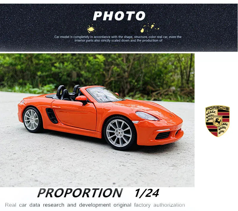 1:24 Porsche 718 Boxster