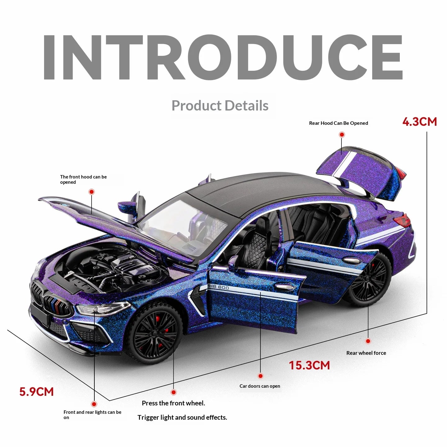 1:32 BMW M8