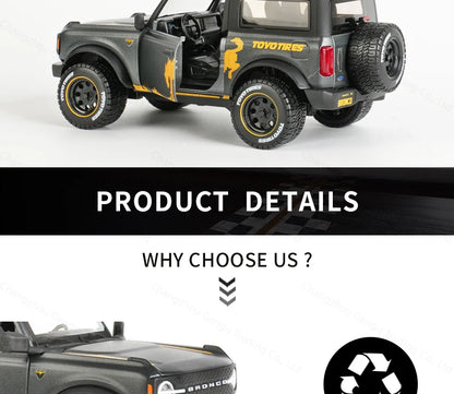 1:24 2021 Ford Bronco Badlands