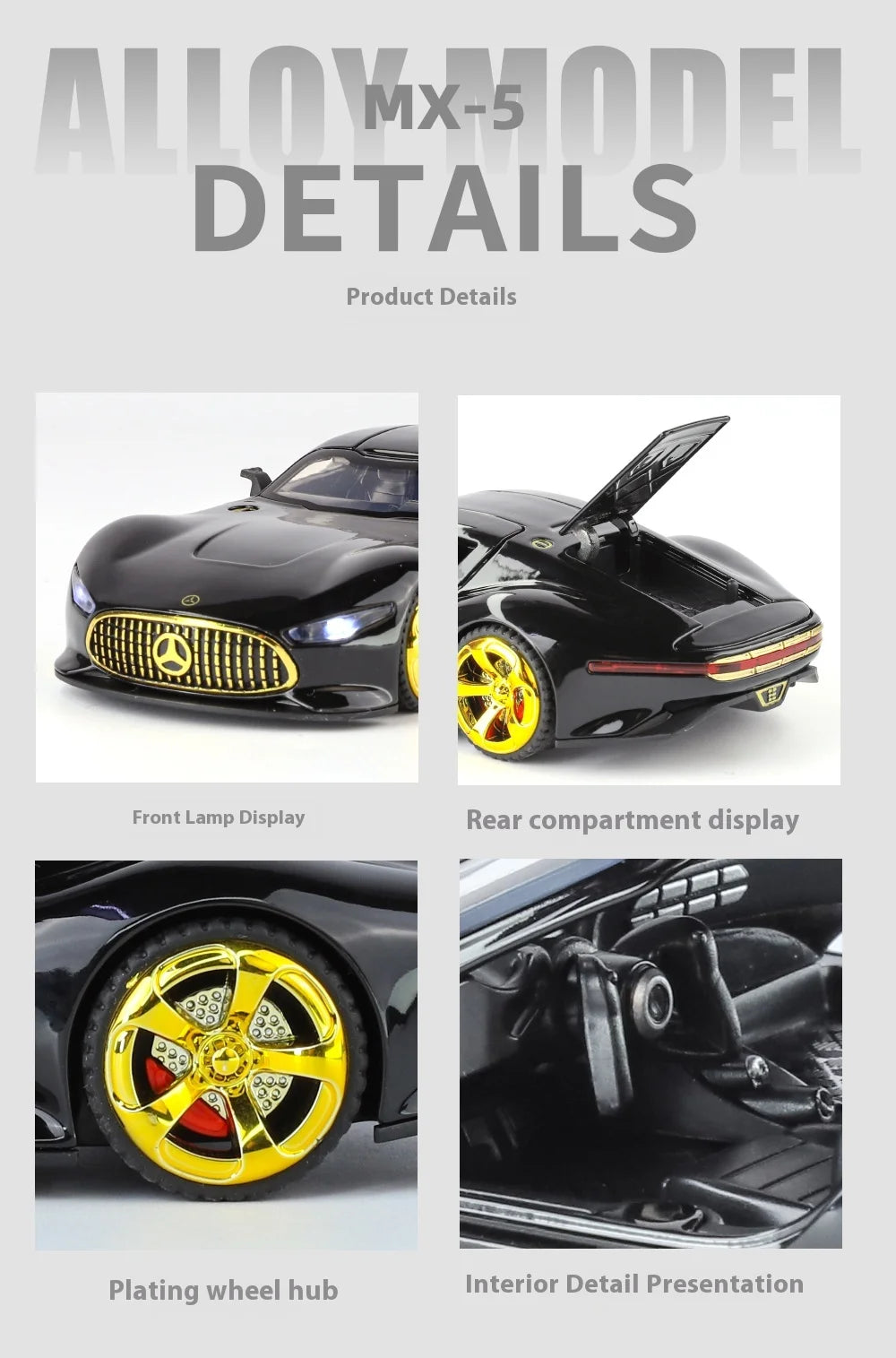 1:32 Mercedes-Benz GT AMG Super Concept