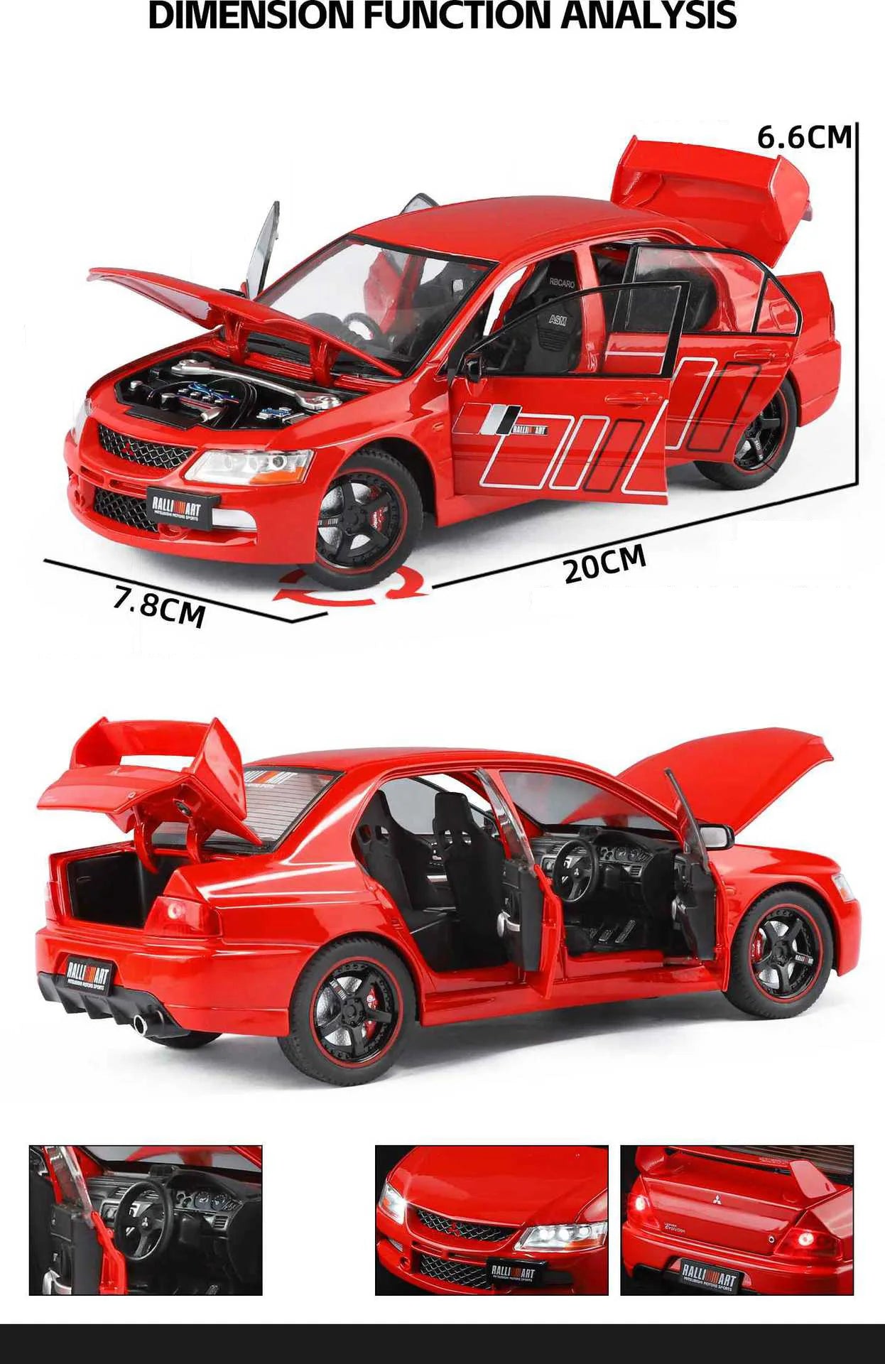 1:24 Mitsubishi Lancer Evolution EV09