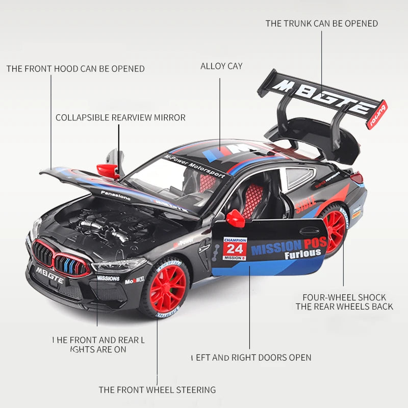 1:24 BMW M8 GTE Race
