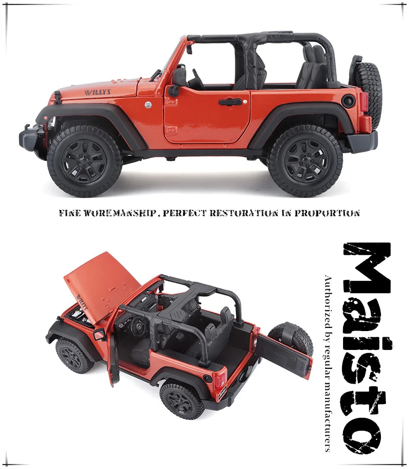 1:18 2014 Jeep Wrangler Sahara