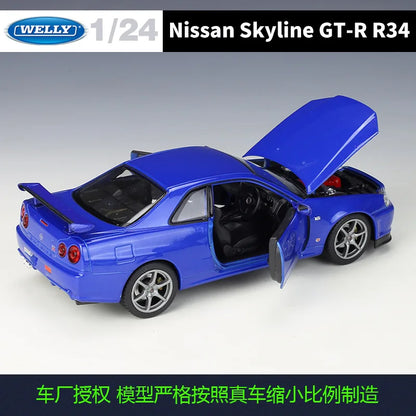 1:24 Nissan Skyline GTR R34 R 34