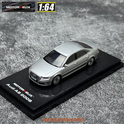1:64 Audi A8 2008 Silver