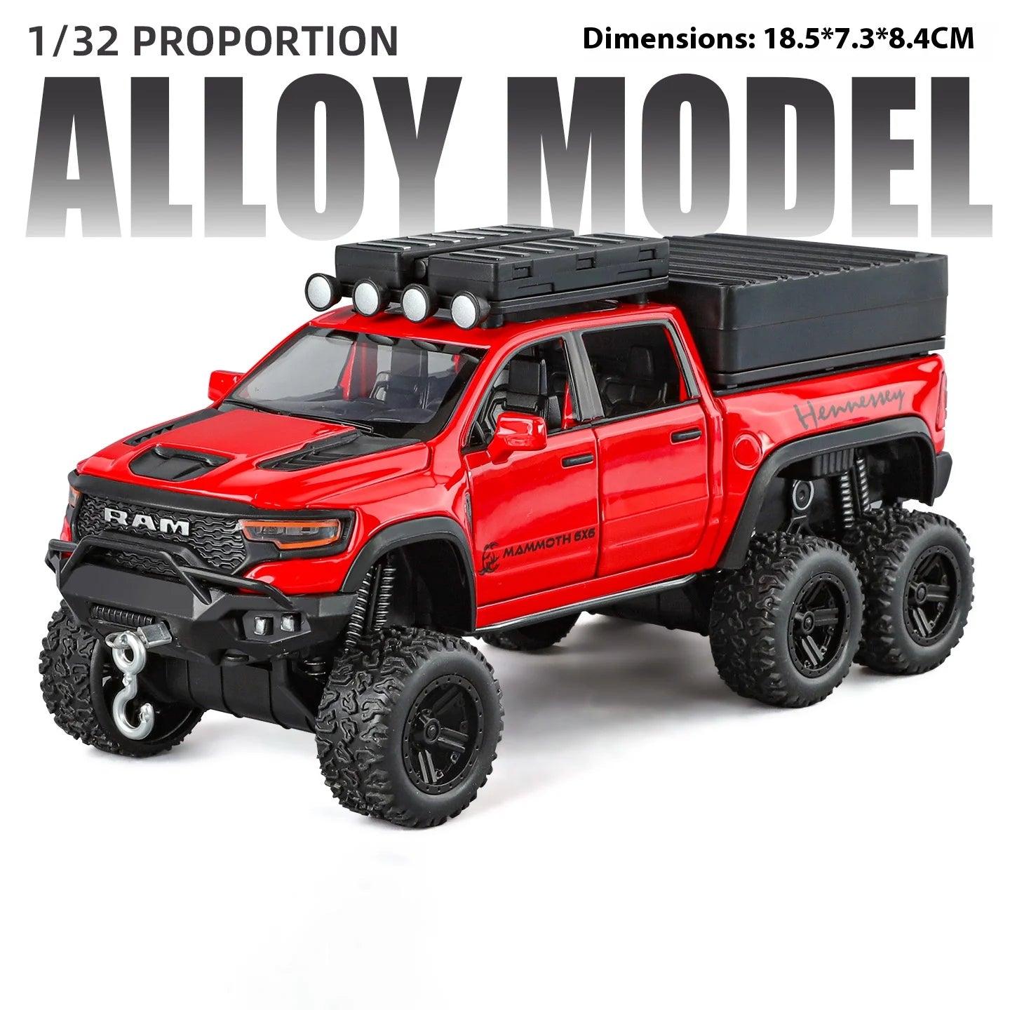 1:32 Dodge Tyrannosaurus 6X6 Pickup