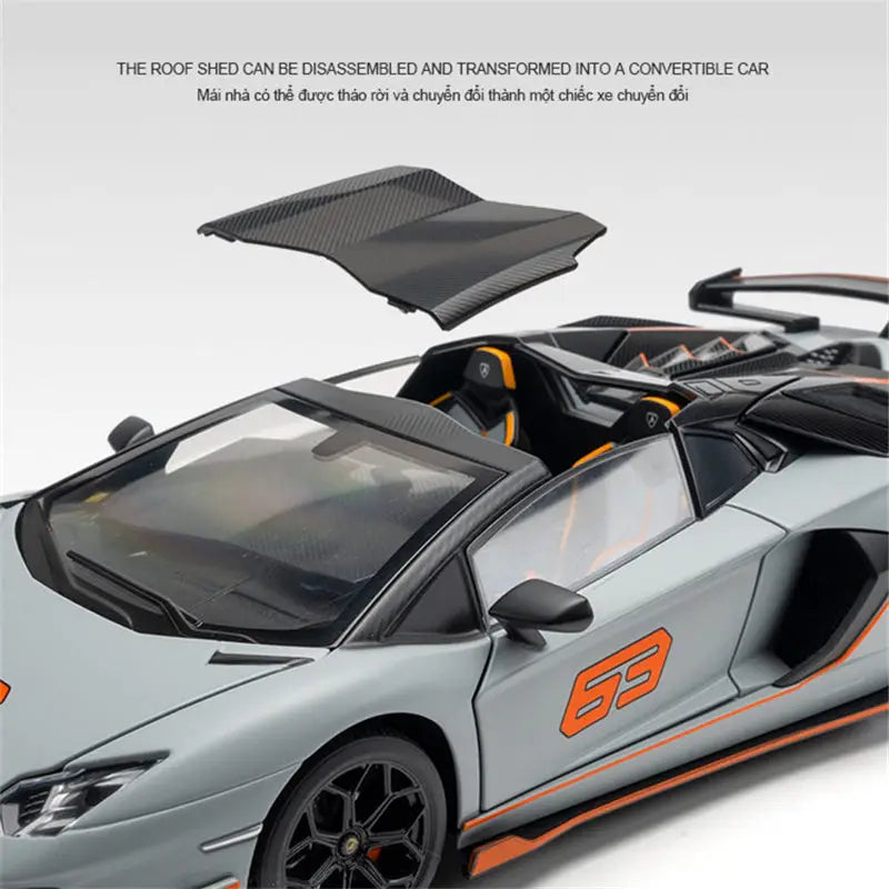 1:24 Lamborghini Aventador SVJ 63