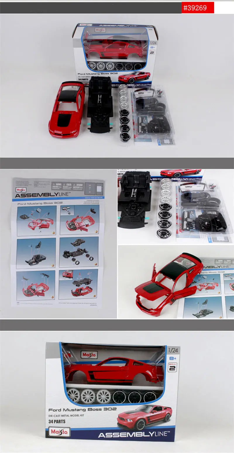 1:24 Ford Mustang Boss 302 Assembly Version