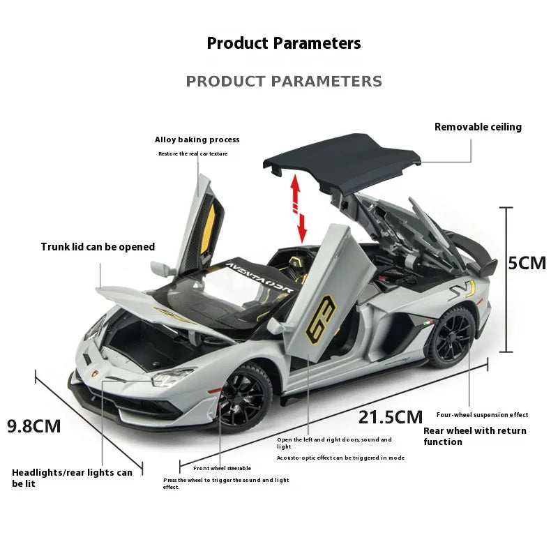 1:24 Lamborghini Aventador SVJ63