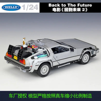 1:24 DMC-12 1 2 3 DeLorean Time Machine Back to the Future