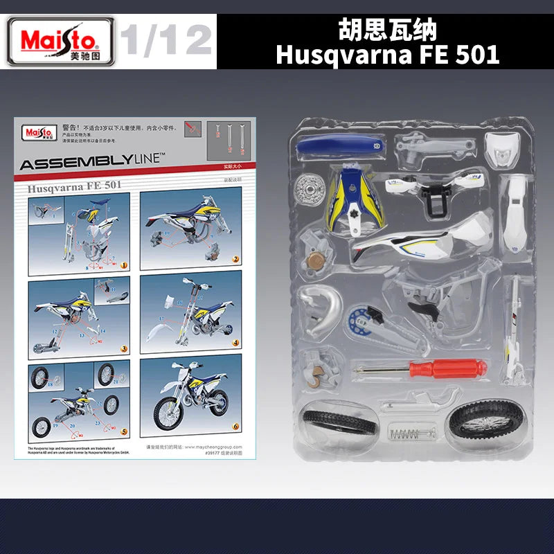 1:12 Husqvarna FE 501 Assembly Version