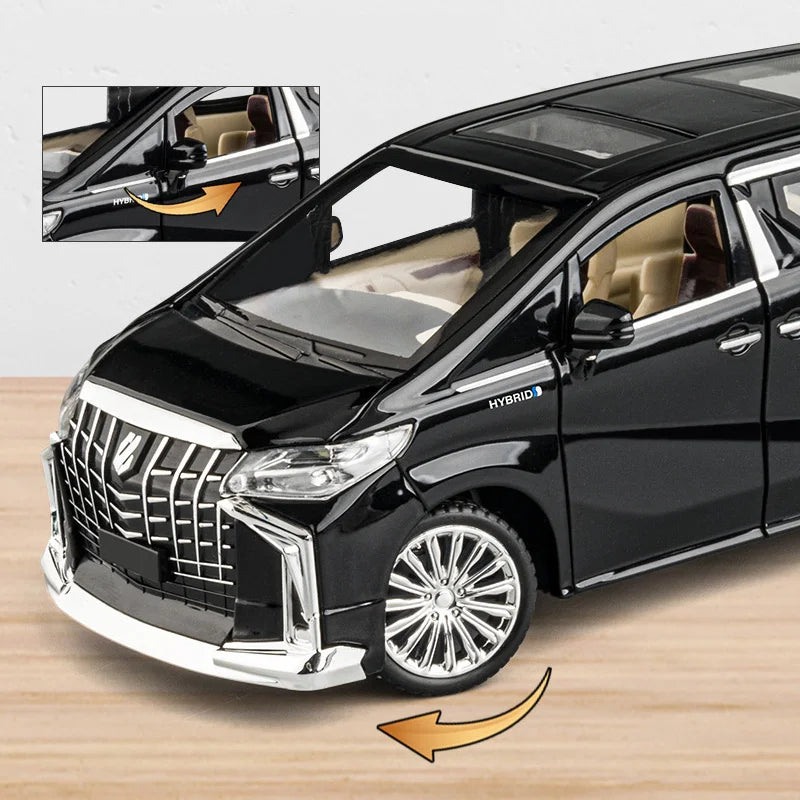 1:24 Toyota Alphard  Key Control Version