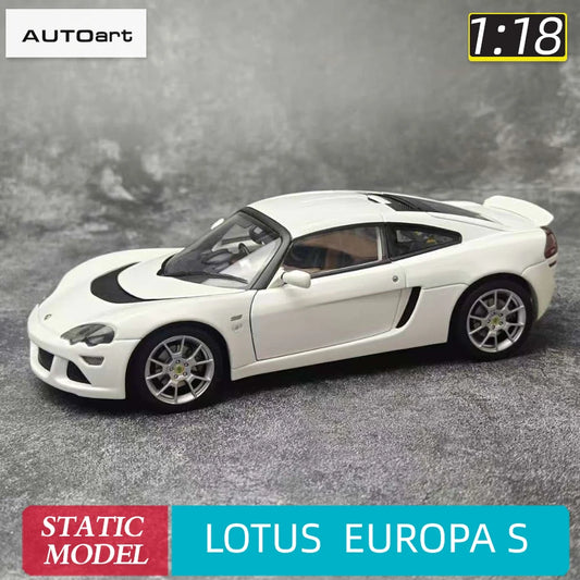 AUTOart 1:18 LOTUS EUROPA S Model Alloy Car Model Collection Gift Ornaments Metallic holiday gift collection