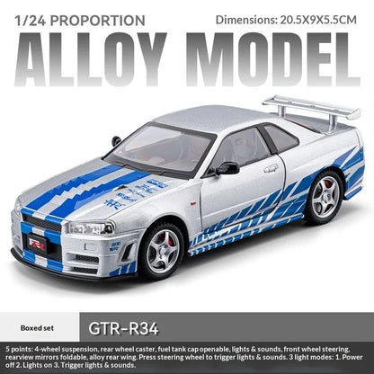 1:24 Nissan GTR-R34 Skyline