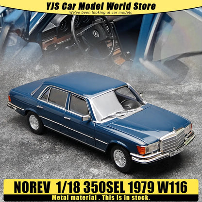 1:18 Mercedes-Benz 350SEL 1979 S-Class W116