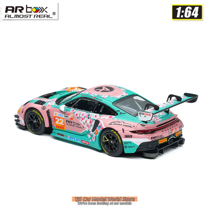 1:64 Porsche 911 GT3 R 202 GT Ningbo Absolute Racing #22