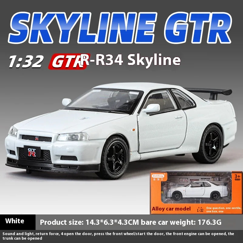 1:32 Nissan GTR R34 Skyline