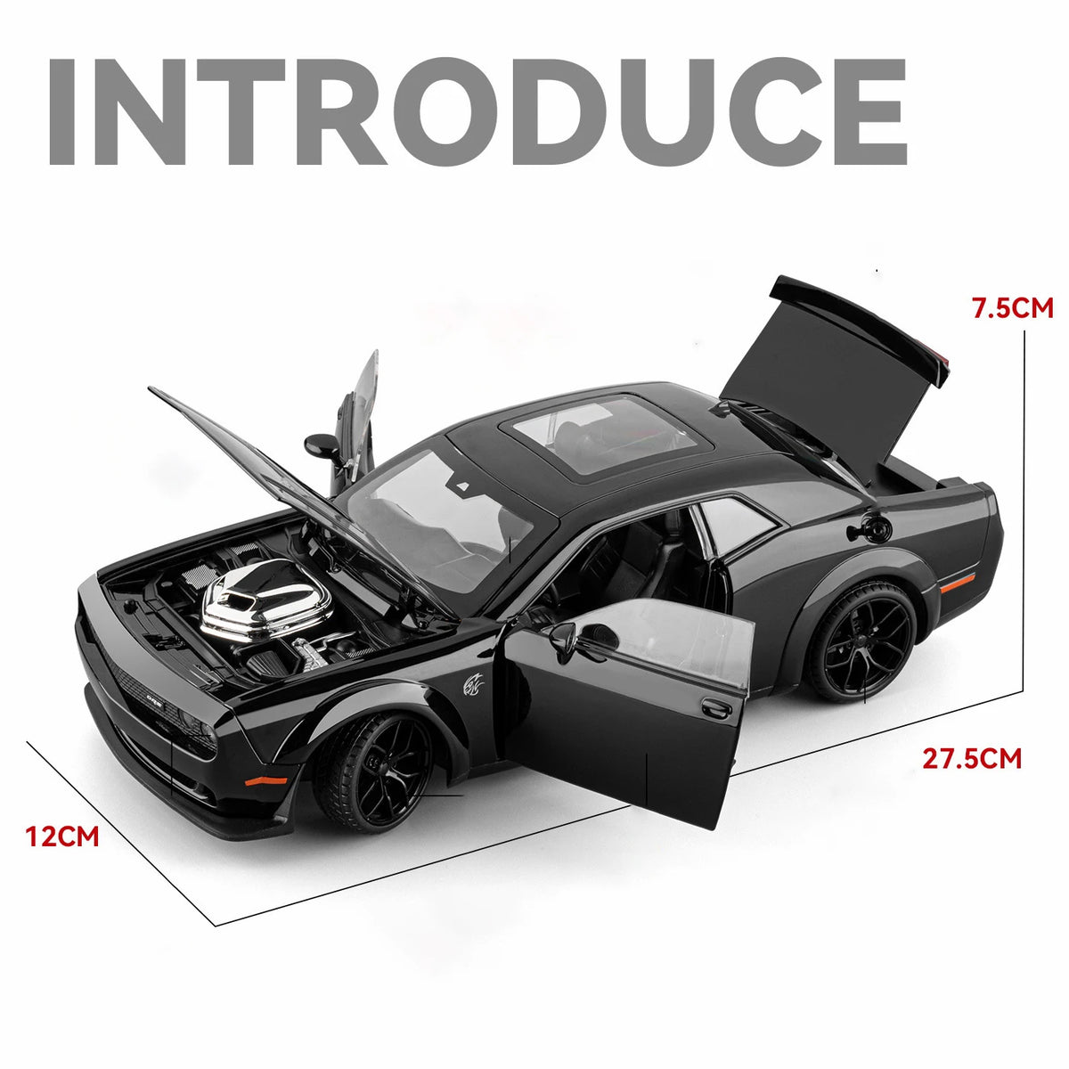 1:18 Dodge Challenger R/T Scat Pack Shaker