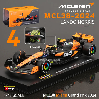 1:43 Mercedes-AMG Petronas F1 Team W15 2024 #44 Hamilton #63