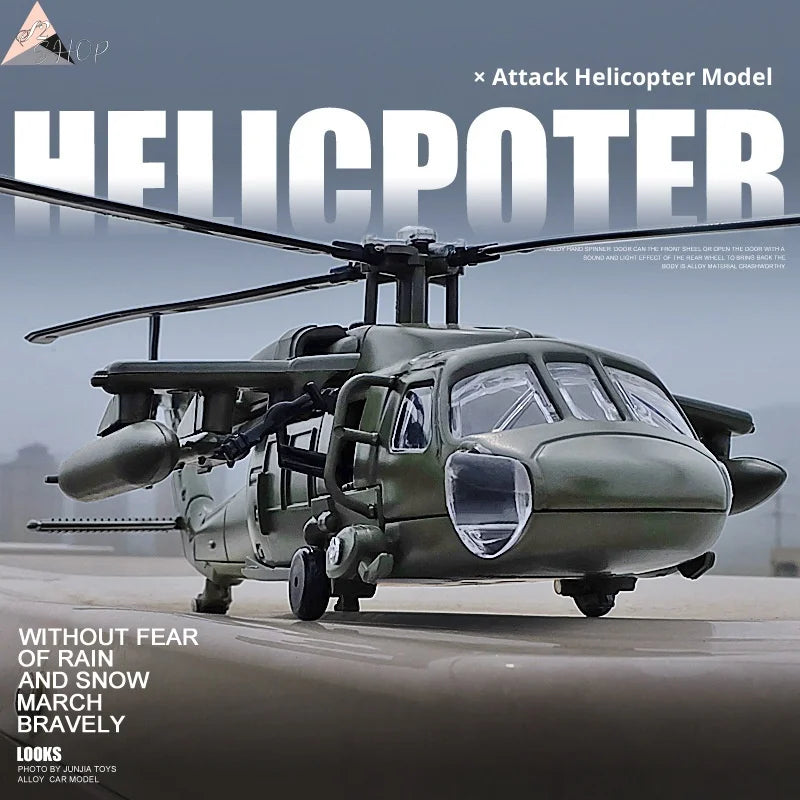 1:64 AH-64 Apache Black Hawk