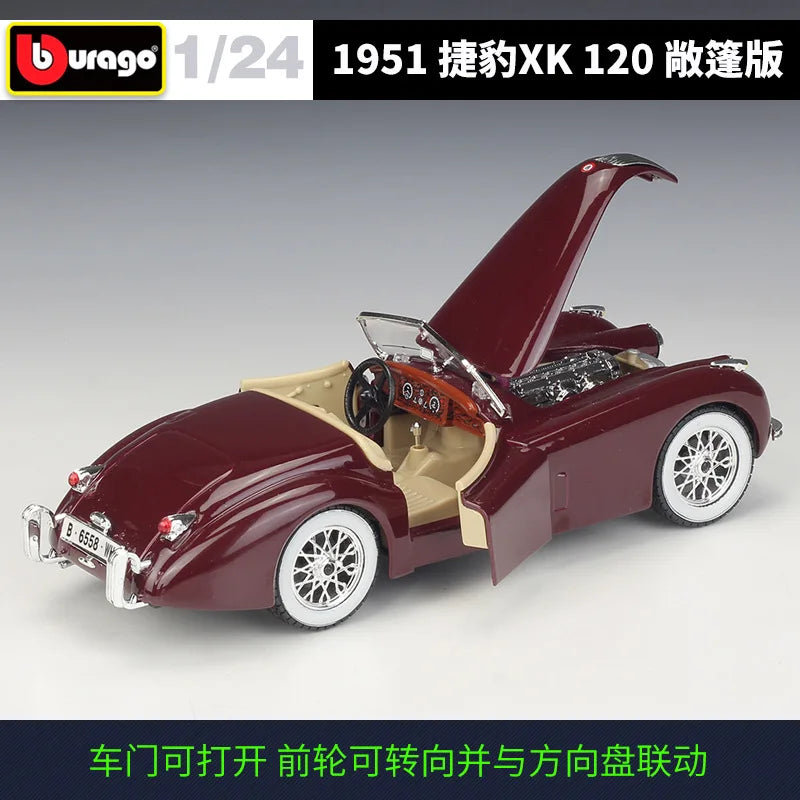 1:24 Jaguar 1951 Xk120 Roadster