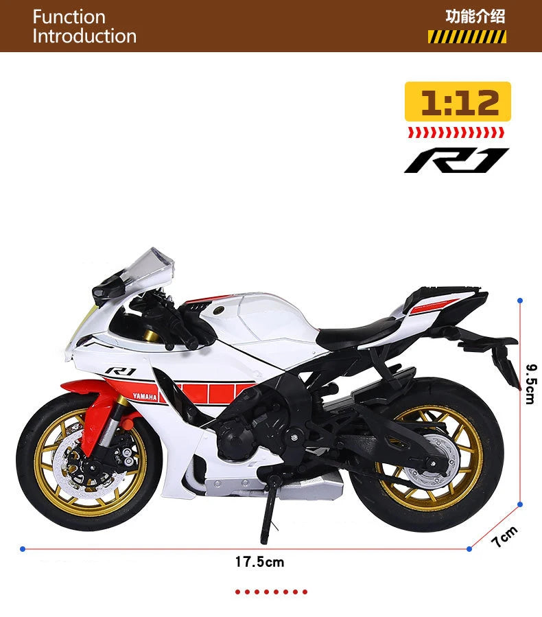 1:12 Yamaha YZF-R1 R1