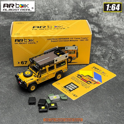 1:64 Land Rover DEFENDER 110 Camel Trophy Support Unit Sabah Malaysia  1993