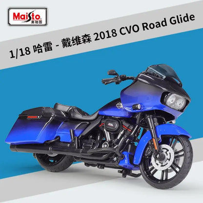 1:18 Harley 2018 Cvo Road Glide