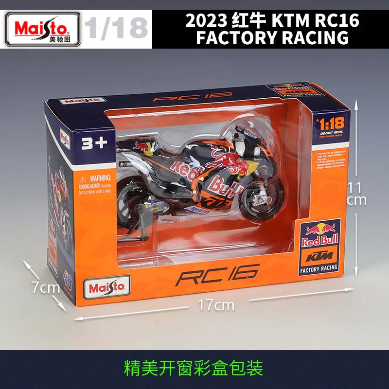 1:18 Red Bull Ktm Team 2023 #33 #43 Rc16
