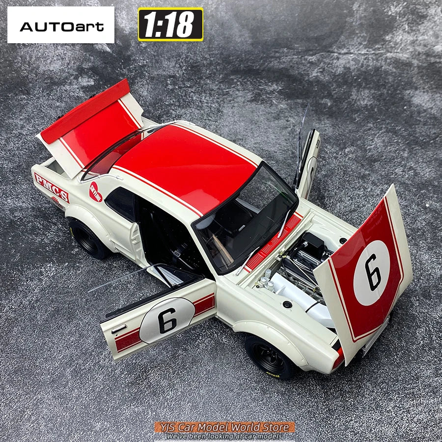 1:18 Nissan skyline GT-R 6#（RACING) 1971