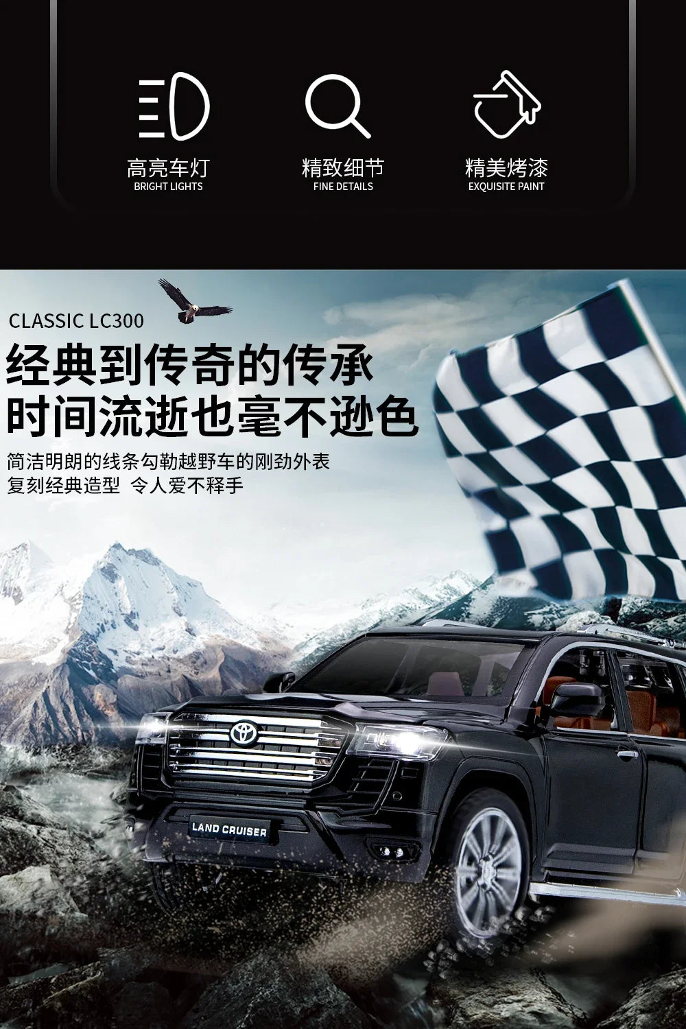 1:24 Toyota LAND CRUISER LC300