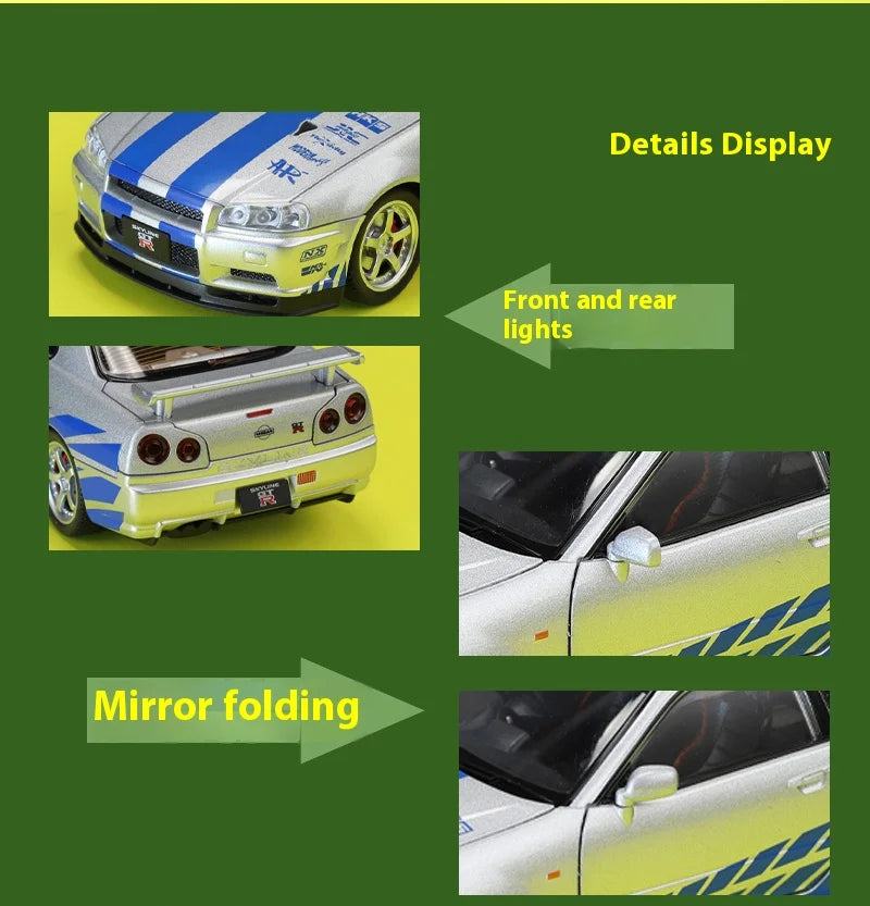 1:24 Nissan GTR-R34