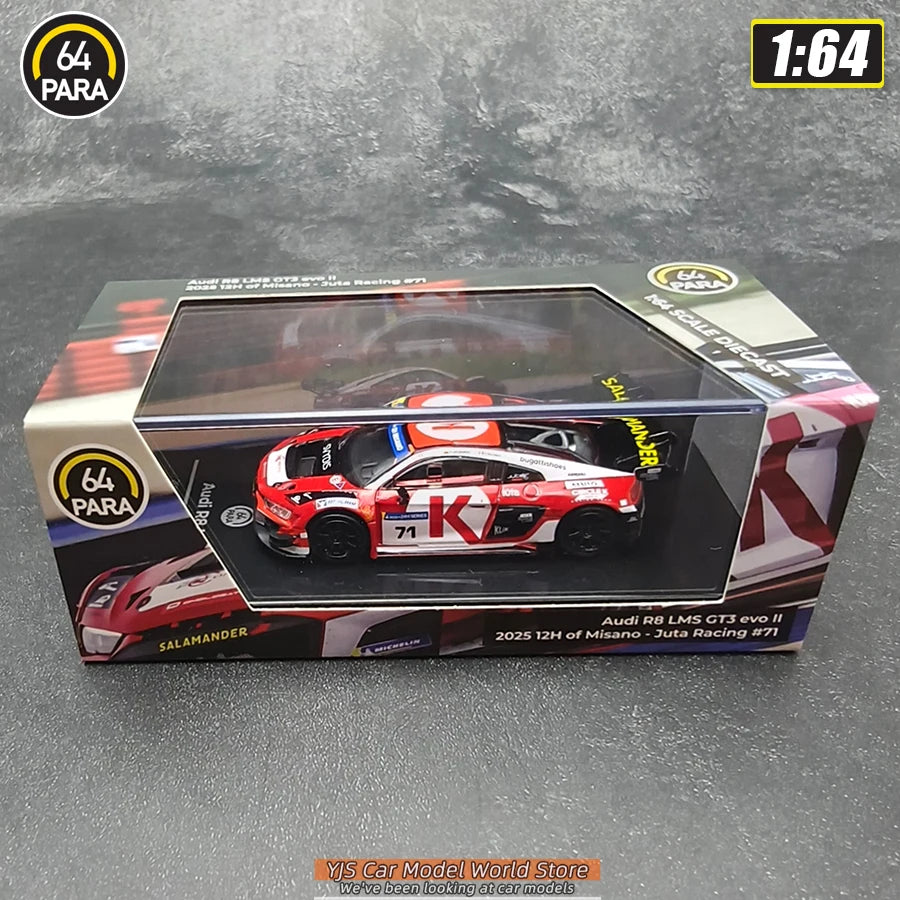 1:64 R8 LMS GT3 EVO 205 12H of Misano Juta Racing #71