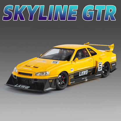 1:24 Skyline Ares Silvia GT-R R34