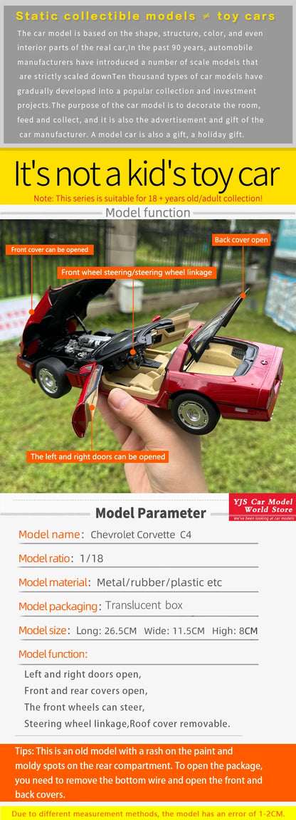 1:18  Chevrolet Corvette C4 1986