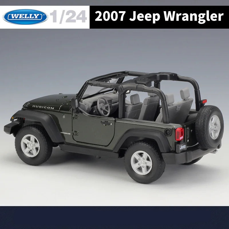 1:24 Jeep Wrangler Rubicon 2007