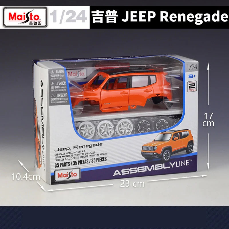 1:24 Jeep Renegade Assembly Version