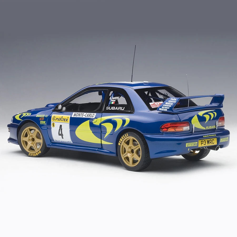 1:18 Subaru Impreza WRC Rally of Monte Carlo 1997 #4