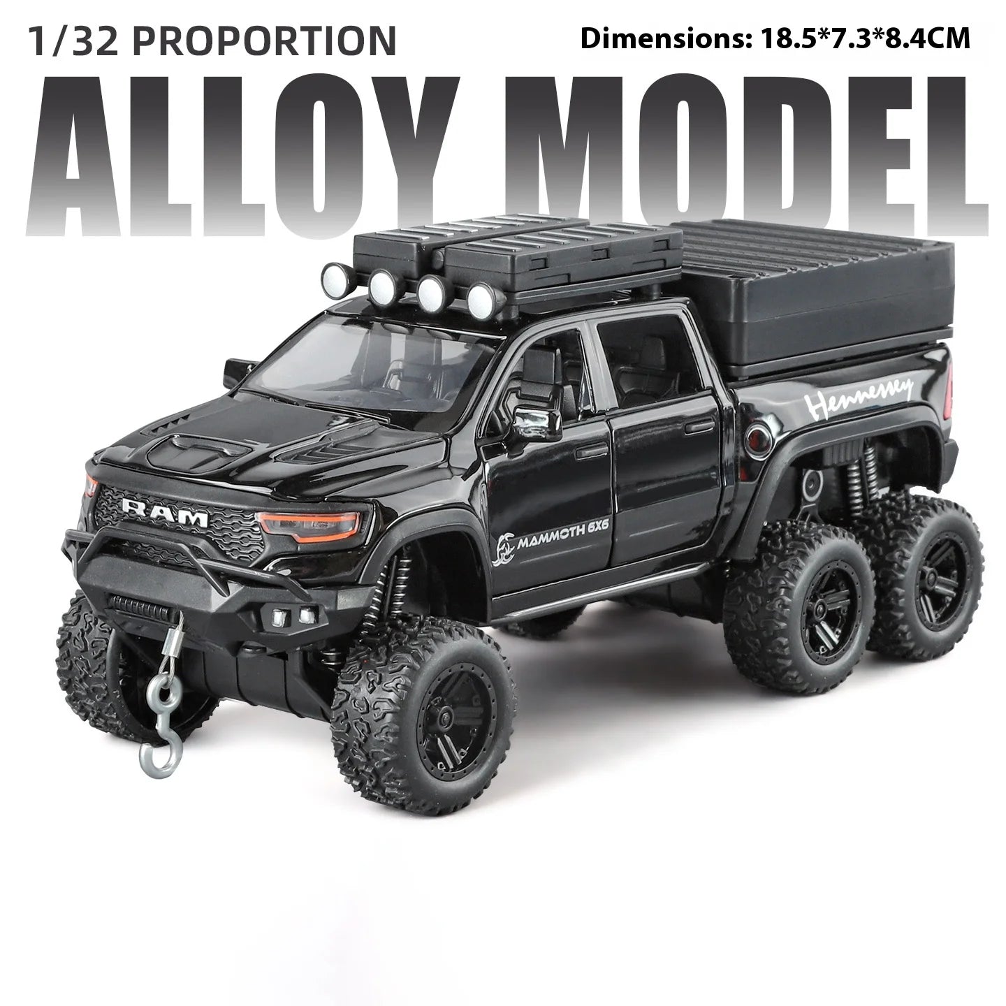 1:32 Dodge Tyrannosaurus 6X6 Pickup