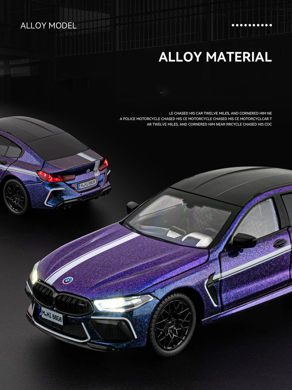 1:24 BMW M8 Gran Coupe F93