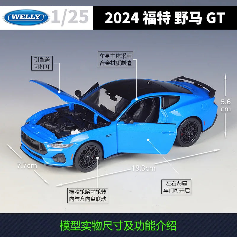 1:25 Ford Mustang GT 2024